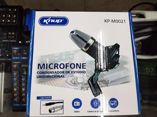 Microfone Condensador KP0021 Knup